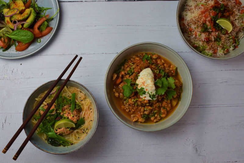 Bowl Food - Thai and Chilli