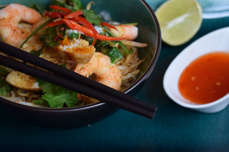 Prawn Stir Fry with Sweet Chilli